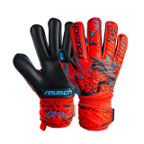 Reusch Attrakt Silver Roll Finger Junior 5372217 3333 black red 1